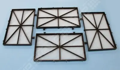Kit cartouches Printemps (x4) 100µ 266x160mm pour robot Supreme M4, M5, Explorer, Zenit 20, Botia 2i, Botia 3,