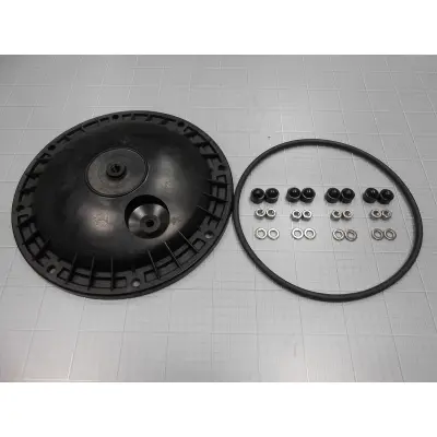 Kit couvercle Filtre (joint + rondelles + écrous + bouchons)