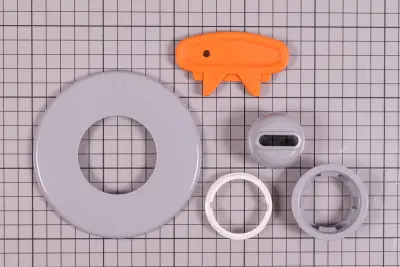 Kit enjoliveur + rotule + siège BOR NORMA - GRIS