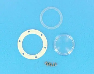 Kit Lentille (+ bride + vis + joint d'ampoule) PROJ Halogène avec Niche