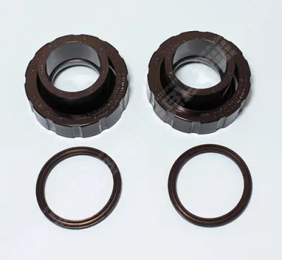 Kit raccord union 50mm (x2) pour PPE Max Flo 2 et XL