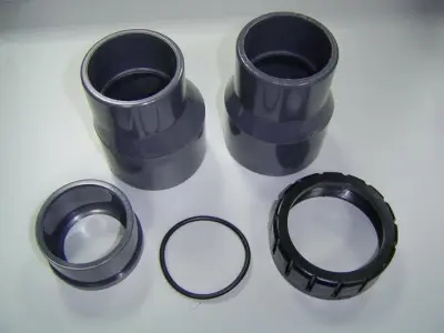 Kit raccord union aspiration D63 PPE 1 CV-2 CV-3,5 CV