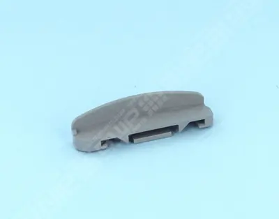 Languette 10 mm gauche GRIS medium sans butée