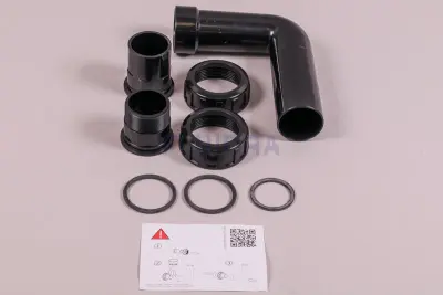 Liaison inférieure coudée 2" pour FDIAT Clarity