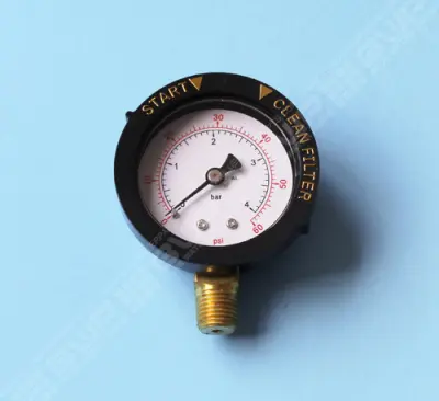 Manomètre 1/4" filetage NPT de vanne TRITON Sup. /TAG/AZUR - H-19-0058
