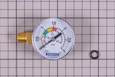 Manomètre 3 bar 1/4" Lateral