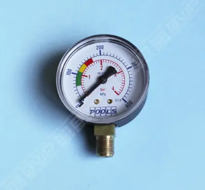 Manomètre 4 bars vis 1/4"