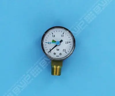 Manomètre D40 - 2,5 bars - filetage latéral 1/4" FSAB Python avant 2008