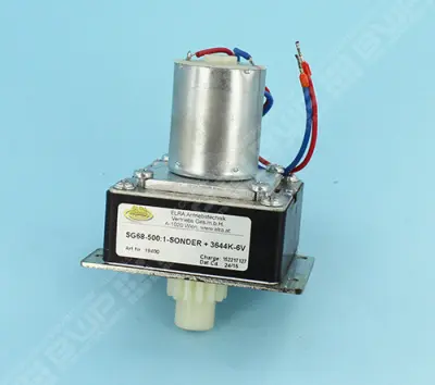 Moto réducteur 6 V DC pour vanne Aquastar Comfort, PLC, Loxone et Easy