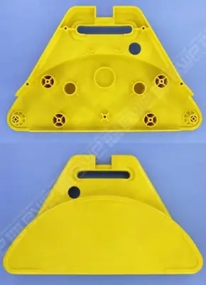 Panneau Lateral W.C.F. Jaune