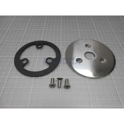 Plaque inox + joint