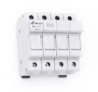 Porte fusible tetra 8,5x31 de 1 à 20A