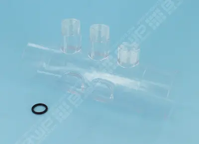 Porte-sondes double R-127 avec raccordement injection intégré Idegis