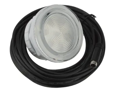 Projecteur led 12V Ø2,5"/82mm RGB Spa Power avec câble de 10m prise DIN