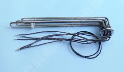 Résistance coudée 9kW titane + joint de corps