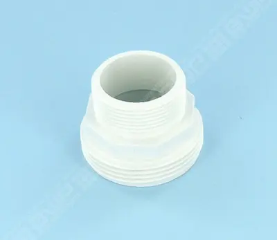 Raccord 1"1/2 extérieur visée (Blanc)