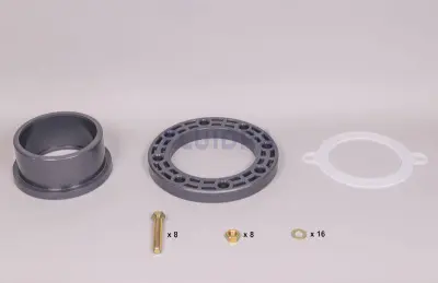 Raccord complet d'aspiration Ø160 PPE Danubi, Kivu à partir de 7,5 CV