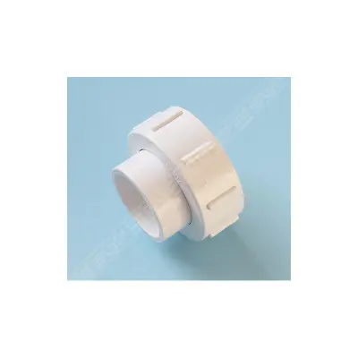 Raccord de connexion blanc avec écrou (x2) - PAC Bering