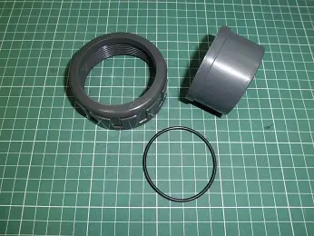 Raccord union D50 PPE Asiatic