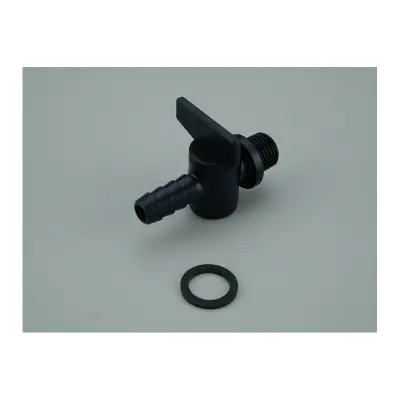 Robinet de purge 1/4" et joint doseur chlore in line / by pass actuel