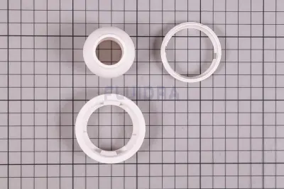 Rotule + écrou + bague