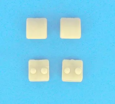 Semelles (4) Santoprene Fendues (Magic Clean)