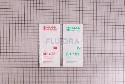Solution tampon pH4 et pH7 (x6)