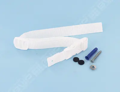 Système de sécurité boucle sur paroi - BLANC