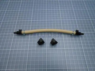 Tube santropene 1 L avec raccords Ø9 mm L.160 mm (convient appareil CTX)