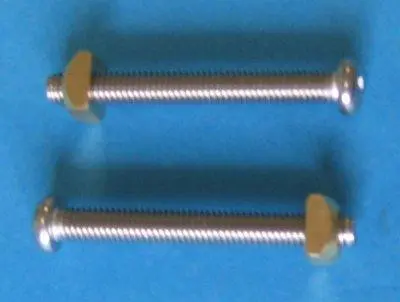 Vis de bride de serrage M6x50 avec écrous (x2)