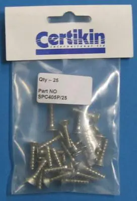 Vis Parker en Inox (x25)