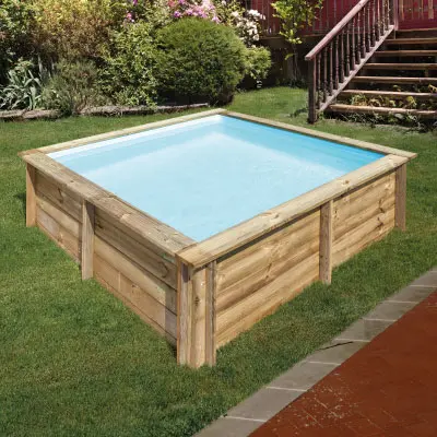 Mini Piscine hors sol Océanide en Acier I 4m x 2,50m