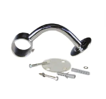 Support coudé à 90° inox Astral pour main courante - tube Ø43 - piscine béton (11143)