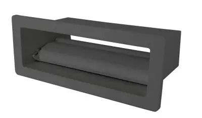 Sur-meurtrière pour skimmer Astral UNIK pour COQUE PISCINE - ANTHRACITE (74840CL144)