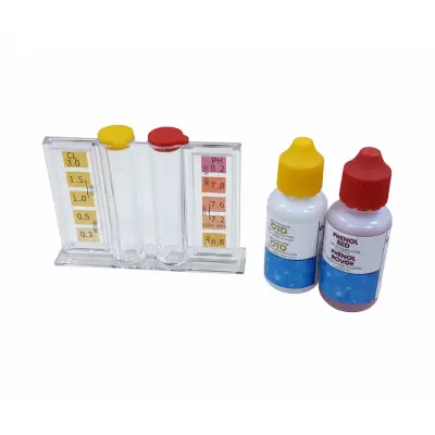 Trousse d'analyse pH et Chlore Tradipool