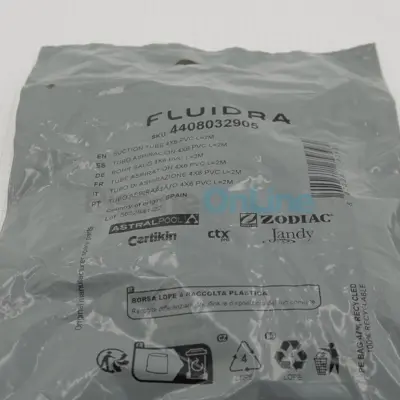 Tube d'aspiration PVC 4x6mm - 2 m (TS) (4408032905)