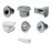 Kit pièces à sceller AQUALUX SERIE 11 coloris Gris Clair pour piscines Liner jusqu'à 8m x 4m