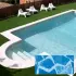 PVC armé ALKORPLAN 3000 verni imprimé - 150/100ème, vernis 1 face, motifs - Rouleau de 25ml x 1.65m - Carrara