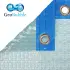 Bâche à bulles Sol+Guard GeoBubble JMCOVER 500 microns Duo - bordage de protection sur 2 cotés