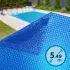 Bâche à bulles piscine ronde ⌀ 5,49 m, 180 microns
