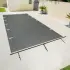 Bâche à barres pour piscine 10m x 5m Standard gris anthracite