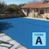 Couverture d'hivernage opaque Skin Freeze Forme A Bleu / Ivoire