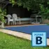 Couverture filtrante Vernosc Forme B - Bleu / Noir