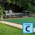 Couverture filtrante Vernosc Forme C - Vert / Noir