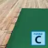 Couverture d'hivernage opaque Skin Cold forme C Vert / Ivoire