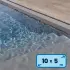 Liner piscine 10m x 5m rectangulaire, hauteur 1,50m - Standard Uni