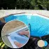 Liner piscine bois SUNBAY Grenade 2 - 4,36m x 3,36m x 1,19m 75/100ème beige