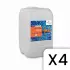 pH Moins liquide, lot de 4 bidons de 20L