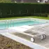 Piscine bois GARDIPOOL QUARTOO rectangulaire 6,60m x 3,50m x 1.33mH avec margelles en Pin