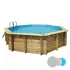 Piscine Océa  580 - H130cm - Liner Gris 75/100ème
